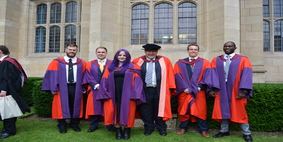 Image depicting graduating students